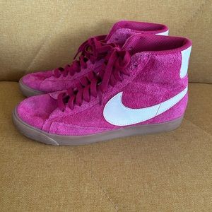 Nike Blazer Mid Suede vintage sport fuchsia 8.5